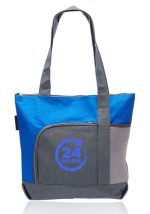 The Go Getter Two-tone Tote Bags