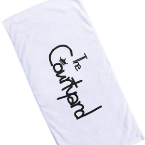 60" x 30" White Coastal Beach Towels
