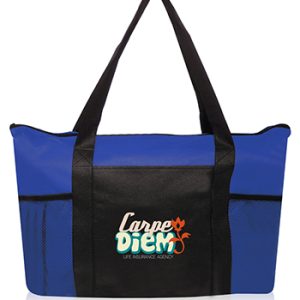 Zippered Non-Woven Tote Bags
